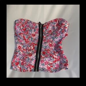 Ali and Kris size M floral print tube top